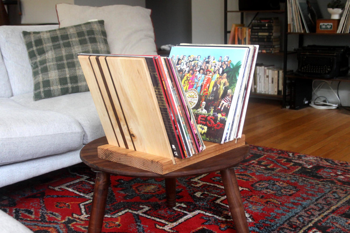 Vinyl Record Flip Stand