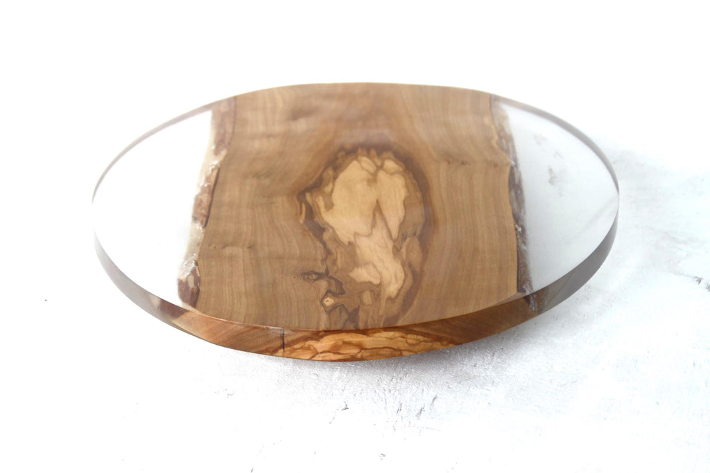 Olive Wood Lazy Susan