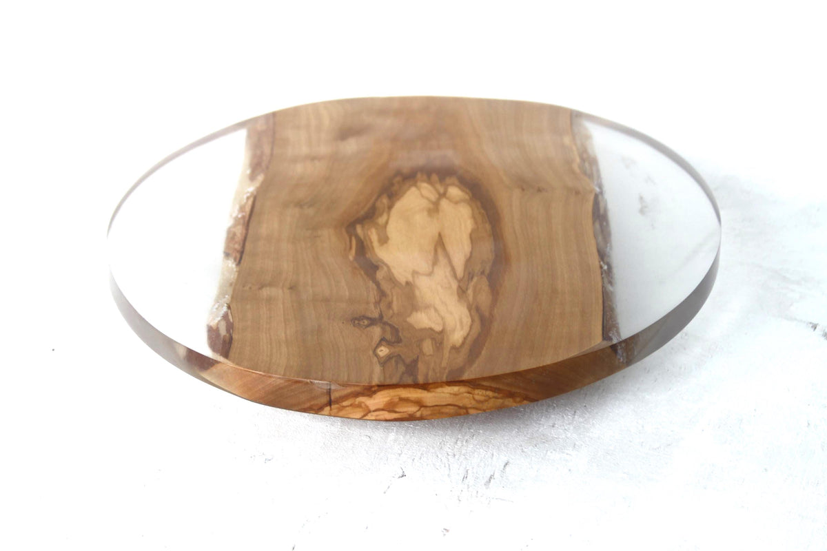 Olive Wood Lazy Susan