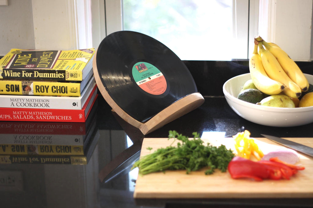 Vinyl Record Book Stand