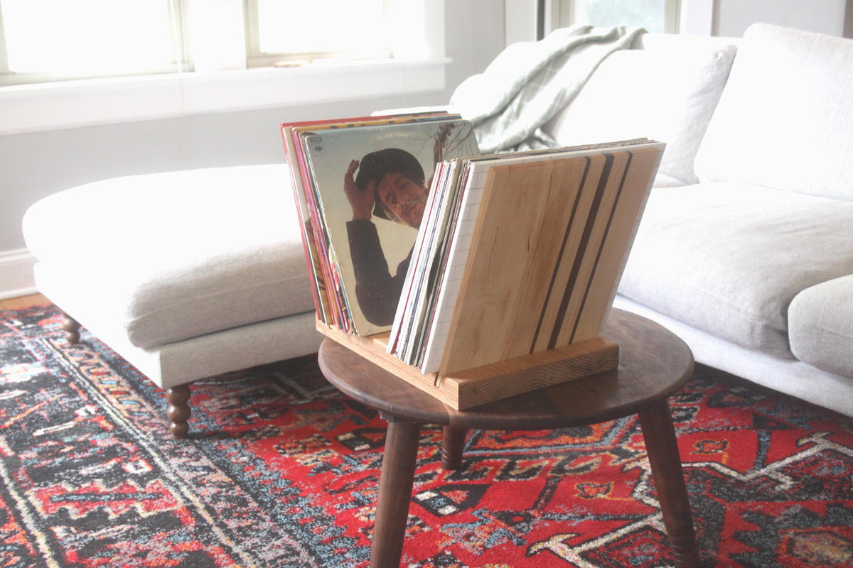 Vinyl Record Flip Stand