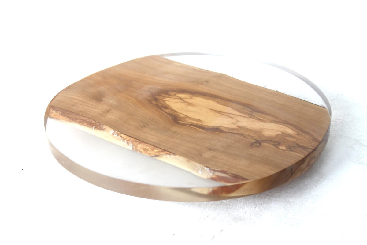 Olive Wood Lazy Susan
