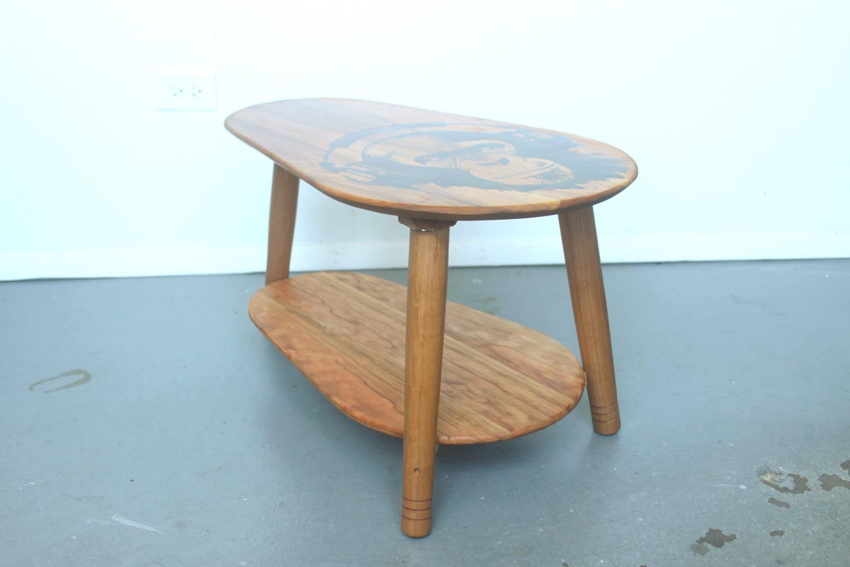 Monkey with Headphones 3-Leg Coffee Table