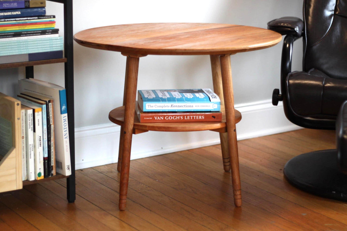 Cherry Wood End Table