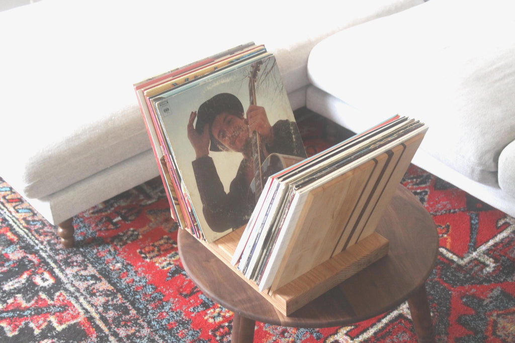 Vinyl Record Flip Stand