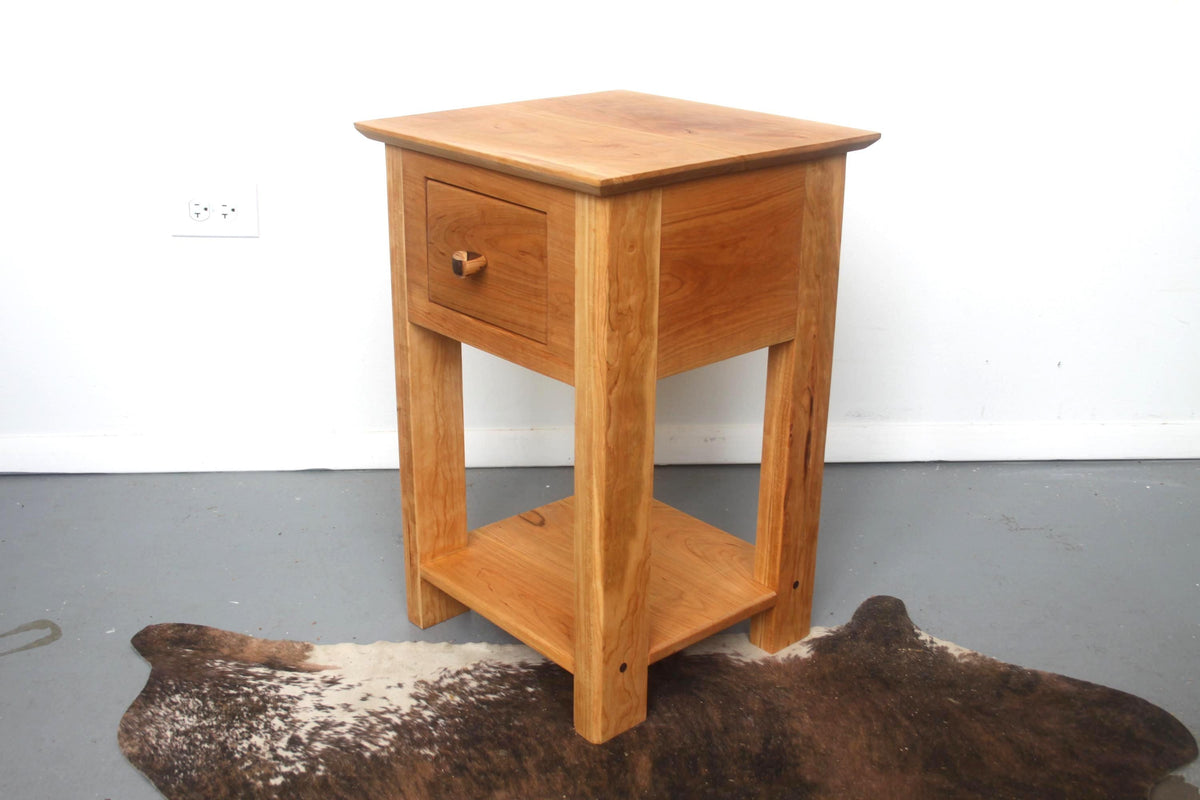 Handmade Cherry Wood End Tabe