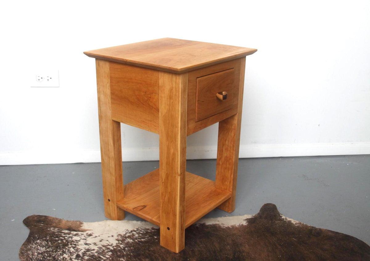 Handmade Cherry Wood End Tabe