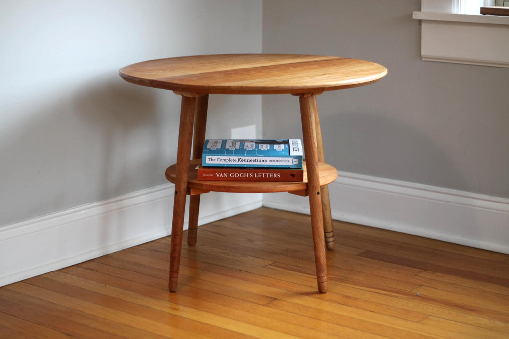 Cherry Wood End Table