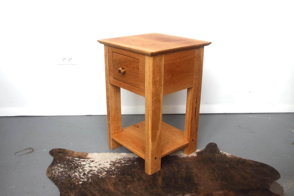 Handmade Cherry Wood End Tabe