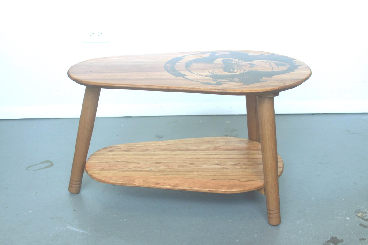 Monkey with Headphones 3-Leg Coffee Table