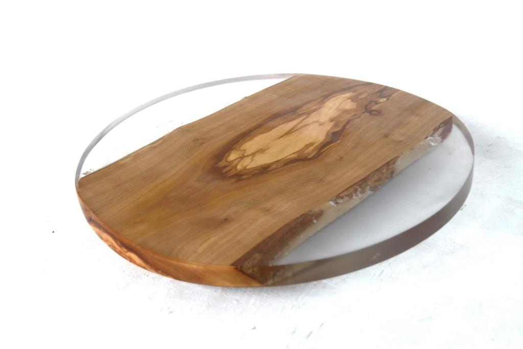 Olive Wood Lazy Susan