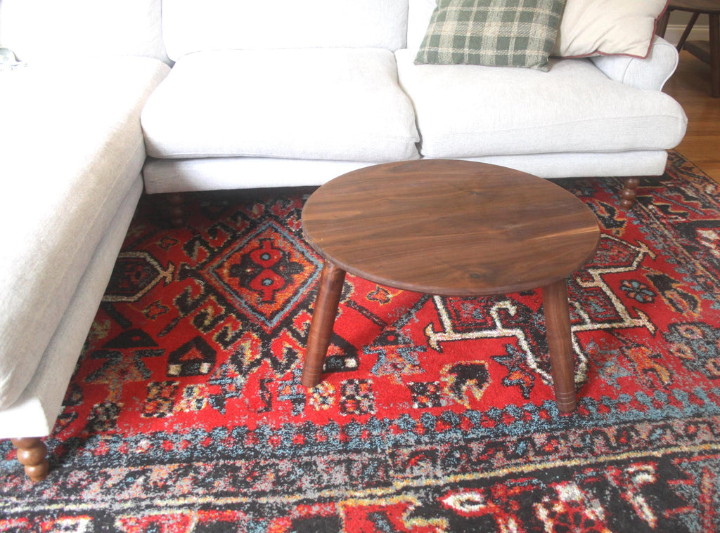 Low Walnut Coffee Table