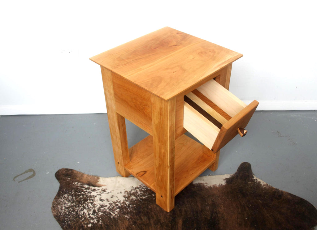 Handmade Cherry Wood End Tabe