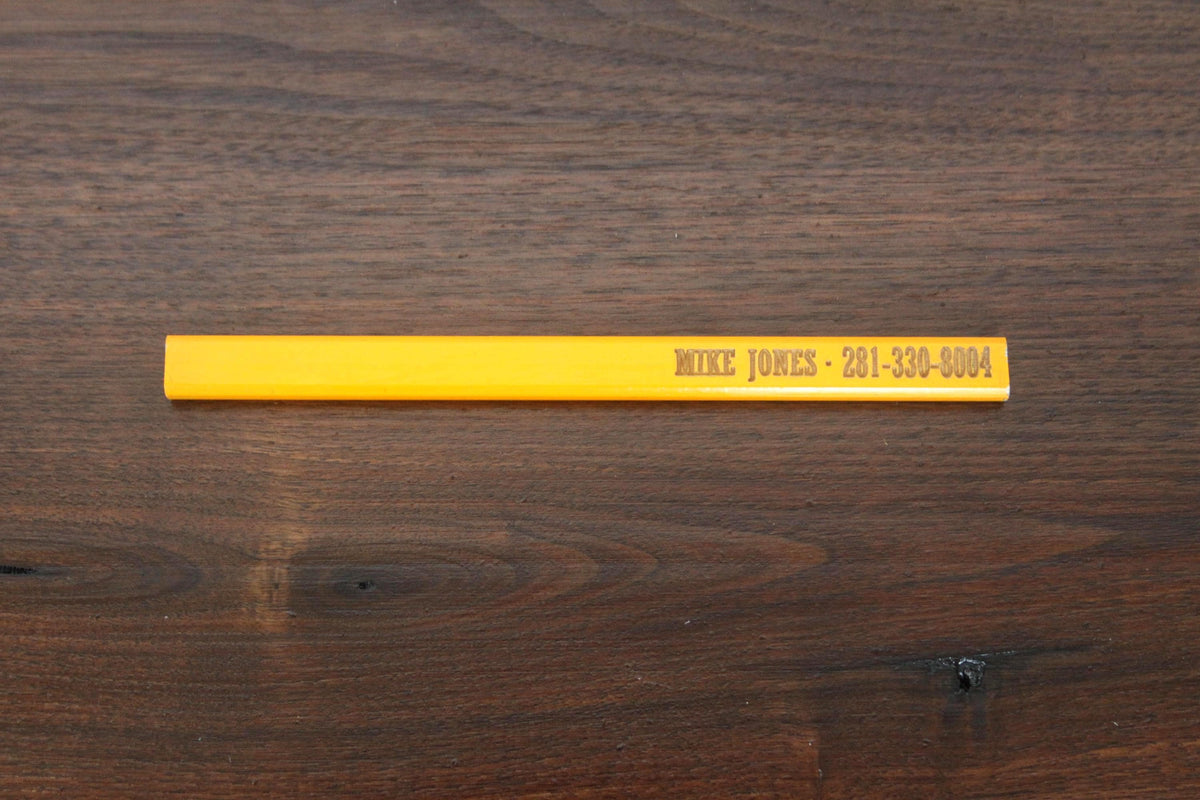 Yellow pencil with no ink fill