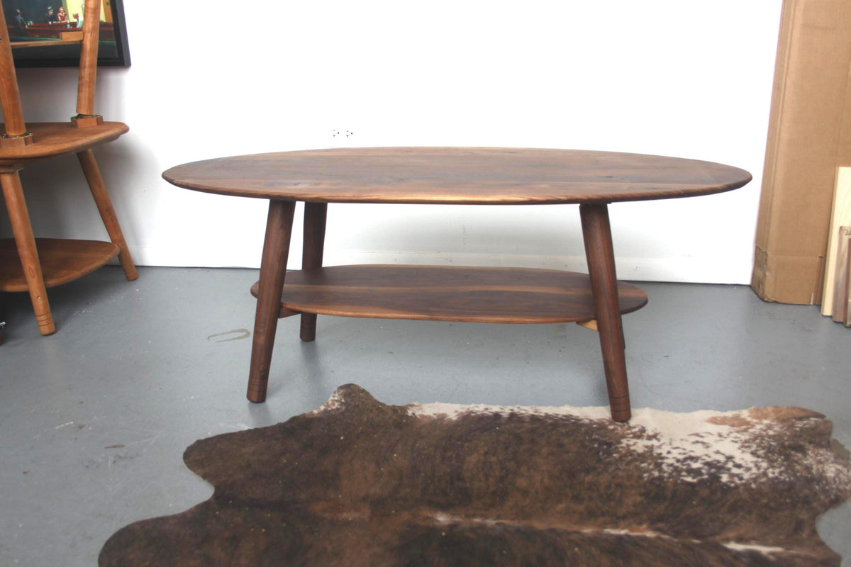 Modern Walnut Coffee Table – Hygge Scandinavian Style Furniture